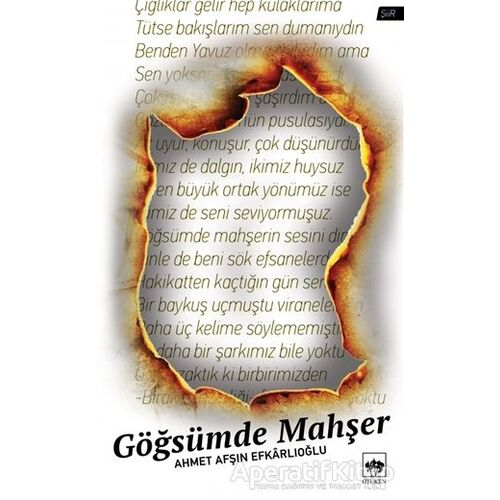 Göğsümde Mahşer - Ahmet Afşın Efkarlıoğlu - Ötüken Neşriyat