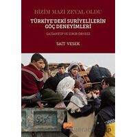 Bizim Mazi Zeval Oldu - Türkiye’deki Suriyelilerin Göç Deneyimleri Gaziantep Ve İzmir Örneği