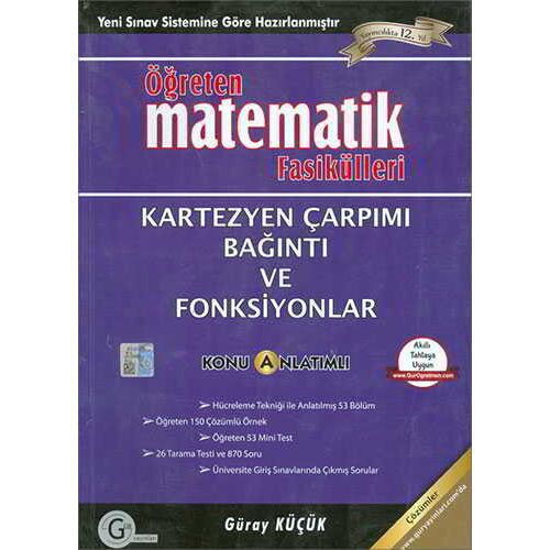 Gür Kartezyen Çarpımı Bağıntı ve Fonksiyonlar Öğreten Matematik Fasikülleri