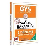 Yargı 2020 GYS T.C. Sağlık Bakanlığı Şoför Unvanı İçin Çözümlü 5 Deneme