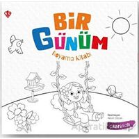 Bir Günüm Boyama Kitabı - Hafsa Fidan Vidinli - Türkiye Diyanet Vakfı Yayınları