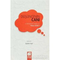 Düşüncenin Canı - Derleme - Final Kültür Sanat Yayınları