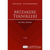 Müzakere Teknikleri - Canan Çetin - Beta Yayınevi