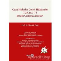 Ceza Hukuku Genel Hükümler TCK m.1-75 Pratik Çalışma Araçları - Hamide Zafer - Beta Yayınevi