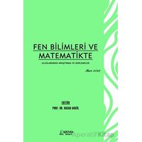 Fen Bilimleri ve Matematikte Uluslararası Araştırma ve Derlemeler - Mart 2023