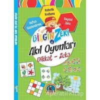 Bilgin Zeki ile Akıl Oyunları Dikkat Zeka - Yeşil Seri - Kolektif - Karatay Çocuk