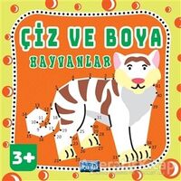 Çiz ve Boya Hayvanlar - Kolektif - Parıltı Yayınları