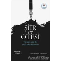 Şiir ve Ötesi - Kolektif - Hayykitap