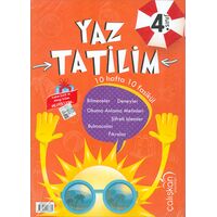 4.Sınıf Yaz Tatil Kitabım Çalışkan Yayınları