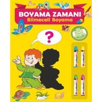 Boyama Zamanı: Bilmeceli Boyama - Kolektif - Parıltı Yayınları