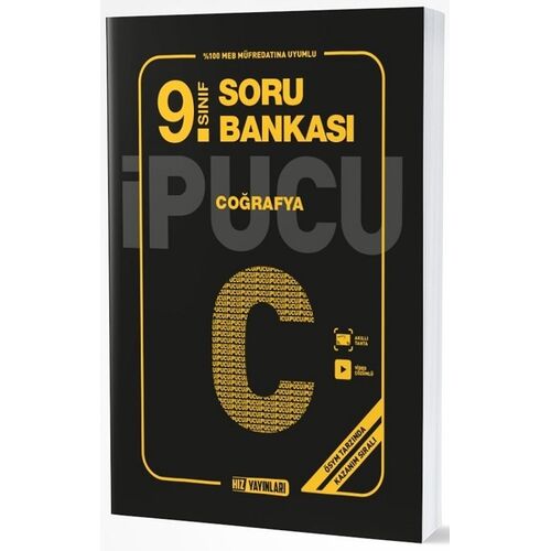 Hız Yayınları 9. Sınıf Coğrafya İpucu Soru Bankası