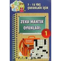 Zeka Mantık Oyunları 1 - Ayşegül Seçkiner - Platform Yayınları