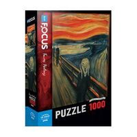 The Scream Çığlık 1000 Parça Puzzle Blue Focus Games