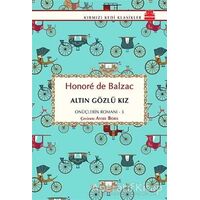 Altın Gözlü Kız - Honore de Balzac - Kırmızı Kedi Yayınevi