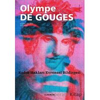 Kadın Hakları Evrensel Bildirgesi - Olympe De Gouges - Kafe Kültür Yayıncılık