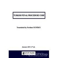 Turkish Penal Procedure Code - Feridun Yenisey - Kutup Yıldızı Yayınları