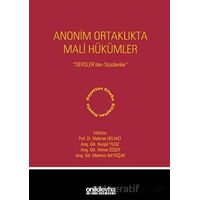 Anonim Ortaklıkta Mali Hükümler - Nurgül Yıldız - On İki Levha Yayınları