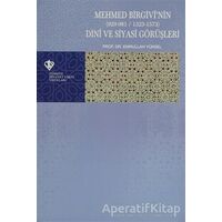 Mehmed Birgivinin (929-981 / 1523-1573) - Emrullah Yüksel - Türkiye Diyanet Vakfı Yayınları