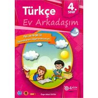 4. Sınıf Türkçe - Ev Arkadaşım - Özge Akbal Üstün - 4 Adım Yayınları