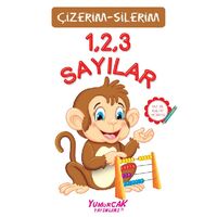 Çiz Sil 1,2,3 Sayılar - Yumurcak Yayınları