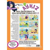 Aykız Okul Öncesi Dikkat ve Zeka Geliştirme Etkinlik Seti +5 (8 Kitap Takım)