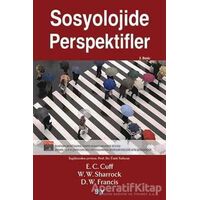 Sosyolojide Perspektifler - W.W. Sharrock - Say Yayınları