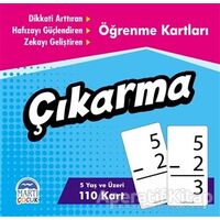 Öğrenme Kartları - Çıkarma - Kolektif - Martı Çocuk Yayınları