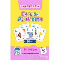 English Alphabeth - İlk Kartlarım - Kolektif - Martı Çocuk Yayınları