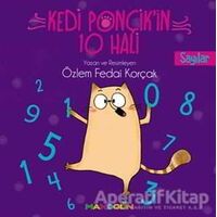 Sayılar - Kedi Ponçikin 10 Hali - Özlem Fedai Korçak - Mandolin Yayınları