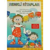 Renkli Kitaplar - 3 Öykülü Bilmecelerle Soyut Kavramlar Dinle Boya ve Bul