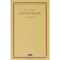 Denemeler - Francis Bacon - Yapı Kredi Yayınları