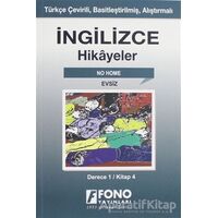 İngilizce Hikayeler - Evsiz (Derece 1) - Kolektif - Fono Yayınları