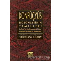 Konfüçyüs Düşüncesinin Temelleri - Thomas Cleary - Anahtar Kitaplar Yayınevi