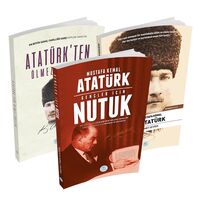 Mustafa Kemal Atatürk; Nutuk, Ölmez Sözler, Biyografi 3lü Set Maviçatı Yayınları