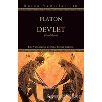 Devlet (Tam Metin) - Platon (Eflatun) - Say Yayınları