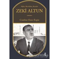 Zeki Altun - Cumhur Enes Ergür - İz Yayıncılık