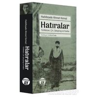 Hatıralar - Habibzade Ahmet Kemal - Büyüyen Ay Yayınları