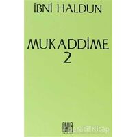 Mukaddime Cilt: 2 - İbn-i Haldun - Onur Yayınları