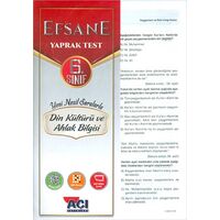 Açı 6. Sınıf Din Kültürü ve Ahlak Bilgisi Çek Kopart Yaprak Test - 2019