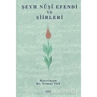 Şeyh Nuşi Efendi ve Şiirleri - Yılmaz Top - Gece Kitaplığı