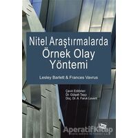 Nitel Araştırmalarda Örnek Olay Yöntemi - Frances Vavrus - Anı Yayıncılık
