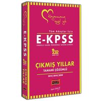Yargı 2022 Tüm Adaylar İçin EKPSS Çözümlü Çıkmış Yıllar