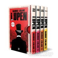 Arsen Lüpen-Kutulu Kırmızı Set (4 Kitap Takım) - Maurice Leblanc - Dokuz Yayınları