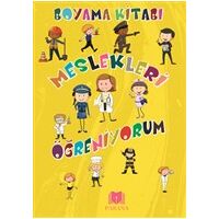 Meslekleri Öğreniyorum Boyama Kitabı - Emine Yıldızgil - Parana Yayınları