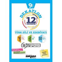 9. Sınıf Türk Dili ve Edebiyatı Dekatlon 12 Deneme Ankara Yayıncılık