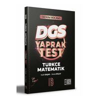 Benim Hocam 2022 DGS Türkçe - Matematik Yaprak Test