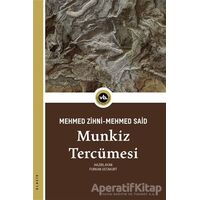 Munkiz Tercümesi - Mehmed Said - Vakıfbank Kültür Yayınları