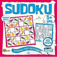 Çocuklar İçin Sudoku Kes Yapıştır (5+ Yaş) - Kolektif - Dokuz Çocuk