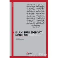 İslami Türk Edebiyatı Metinleri - Fatih Ramazan Süer - DBY Yayınları