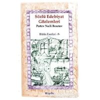 Sözlü Edebiyat Gözlemleri - Pertev Naili Boratav - BilgeSu Yayıncılık